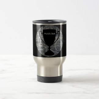Mug De Voyage Copie noire du "monde la meilleure" et blanche de