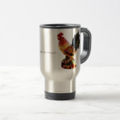 Mug De Voyage Coq personnalisé (Devant droit)