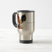 Mug De Voyage Coq personnalisé (Devant gauche)