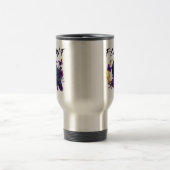 Mug De Voyage Corbeau F Caw F Oiseau Drôle Lune Design Gothique (Centre)