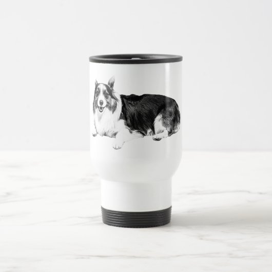 Mug De Voyage Corgi Easygoing Route (Centre)