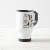 Mug De Voyage Corgi Traits (Devant droit)