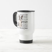 Mug De Voyage Corgi Traits (Devant gauche)