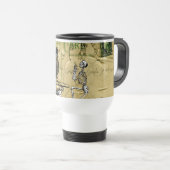 Mug De Voyage Corneille et squelette (Devant droit)