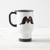 Mug De Voyage Corneilles dans l'amour (Gauche)