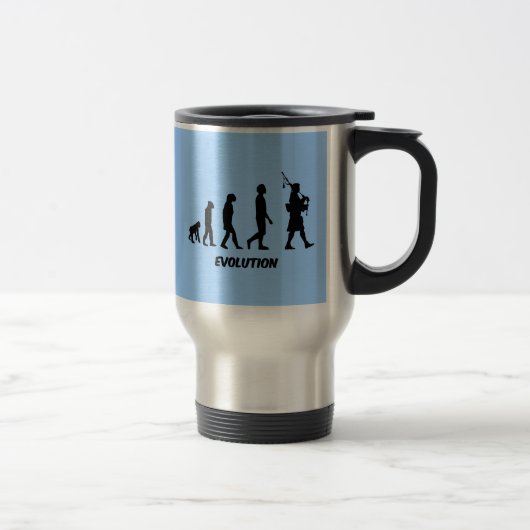 Mug De Voyage Cornemuses drôles (Droit)