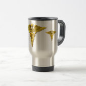 Mug De Voyage Corps dentaire de l'armée (Devant droit)