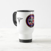 Mug De Voyage Corps des infirmières de l'armée (Devant gauche)