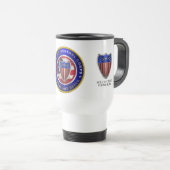 Mug De Voyage Corps du général adjoint (Devant droit)