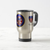 Mug De Voyage Corps général Adjutant (Devant droit)