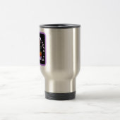 Mug De Voyage Correctif purr-fect - patch citrouille chat (Centre)