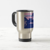 Mug De Voyage Corvette pourpre (Devant gauche)