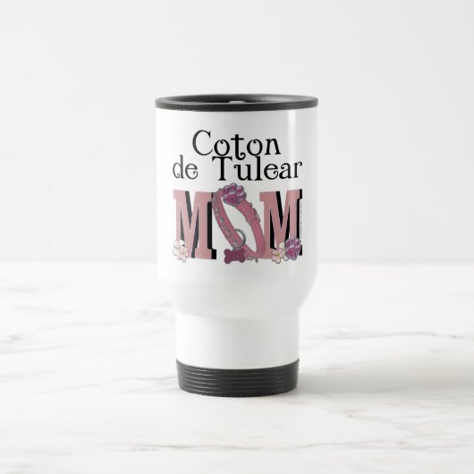 Mug De Voyage Coton de Tulear MOM (Centre)