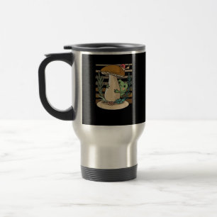 Mug De Voyage Cottagecore Champignon Forêt Crapaud Goblincore My
