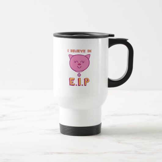Mug De Voyage Cottonball - Je crois en E.I.P (Droite)