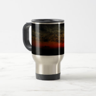 Mug De Voyage Coucher de soleil avant la tempête
