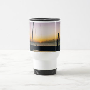 Mug De Voyage Coucher de soleil d'Aruba