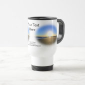 Mug De Voyage Coucher de soleil de Venice Beach (Devant droit)