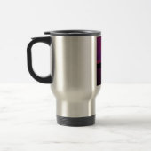 Mug De Voyage Coucher de soleil rose vif sur le lac Arrowhead (Gauche)