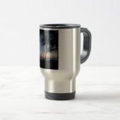 Mug De Voyage Coucher du soleil d'Hawaï (Devant droit)