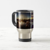 Mug De Voyage Couchers du soleil d'été de la Nouvelle Angleterre (Devant gauche)