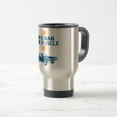 Mug De Voyage Coucou terrestre 1969 de Plymouth (Devant droit)