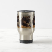 Mug De Voyage Cougar Mountain Lion Big Cat Art Design (Centre)