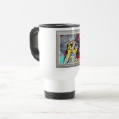 Mug De Voyage Couleur - Meerkat (Devant gauche)