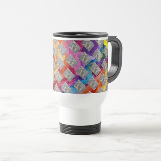 Mug De Voyage Couleur puissante (Devant droit)