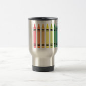 Mug De Voyage Couleurs de crayon (Centre)