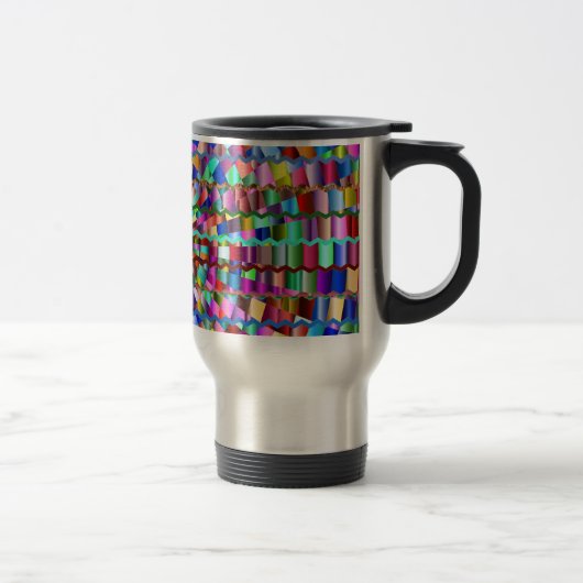 Mug De Voyage Couleurs décoratives (Droit)