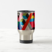 Mug De Voyage couleurs géométriques (Centre)