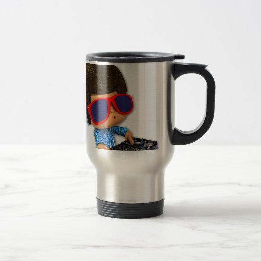 Mug De Voyage Coup d'oeil DJ Afro (Droit)