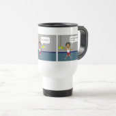 Mug De Voyage Coupe comique (Devant droit)