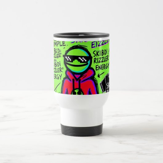 Mug De Voyage Coupe de ski cool (Centre)
