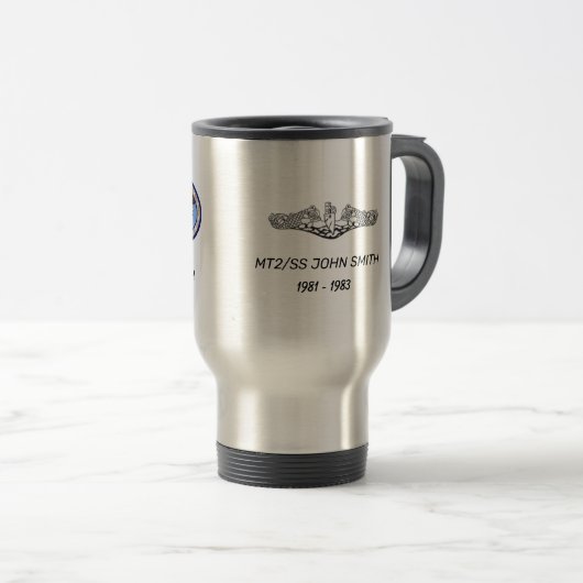 MUG DE VOYAGE COUPE DE VOYAGE PERSONNALISÉE DE SUBVENTIONS AMÉRI (Devant droit)