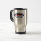MUG DE VOYAGE COUPE DE VOYAGE PERSONNALISÉE DE SUBVENTIONS AMÉRI (Devant gauche)
