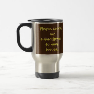 Mug De Voyage Coupe des problèmes