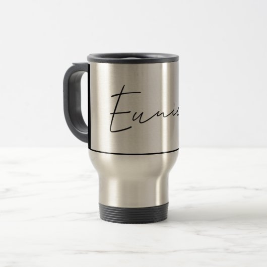 Mug De Voyage Coupe Eunicia Travel (Devant gauche)