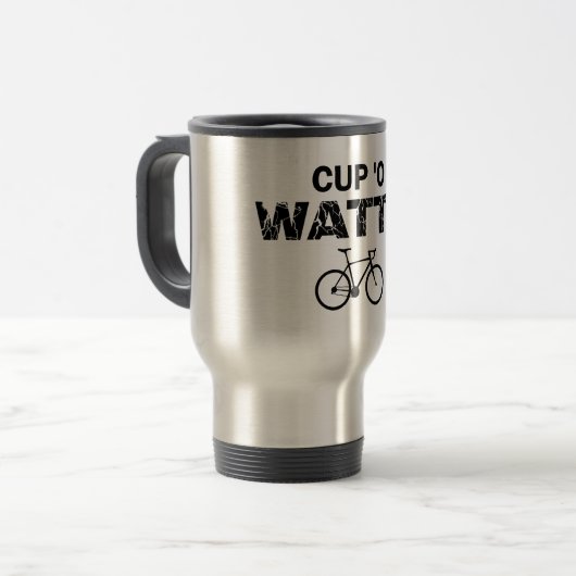 Mug De Voyage Coupe O Watts (Devant gauche)
