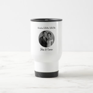 Mug De Voyage Couple Personnalisé – L'Aventure Est Mieux Avec To