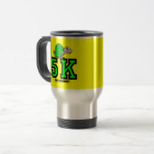 Mug De Voyage coureur 5K (Devant gauche)