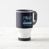 Mug De Voyage Coureur de route sur glace (Devant droit)
