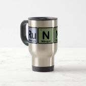 Mug De Voyage Coureur fait d'éléments (Devant gauche)