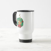 Mug De Voyage Couronne de Noël de Grinch | Max (Devant gauche)