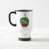 Mug De Voyage Couronne de Noël de Grinch | Max (Gauche)