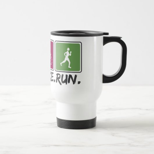 Mug De Voyage course à vélo nage (triathlon) (Droite)