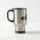 Mug De Voyage Course automobile, course automobile (Gauche)