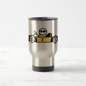Mug De Voyage Course automobile, course automobile (Centre)