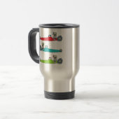 Mug De Voyage Course de glisser (Devant gauche)